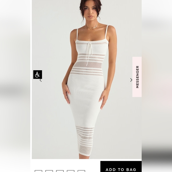 Gia dainty knit dress - Picture 3 of 5